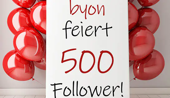 500 Follower